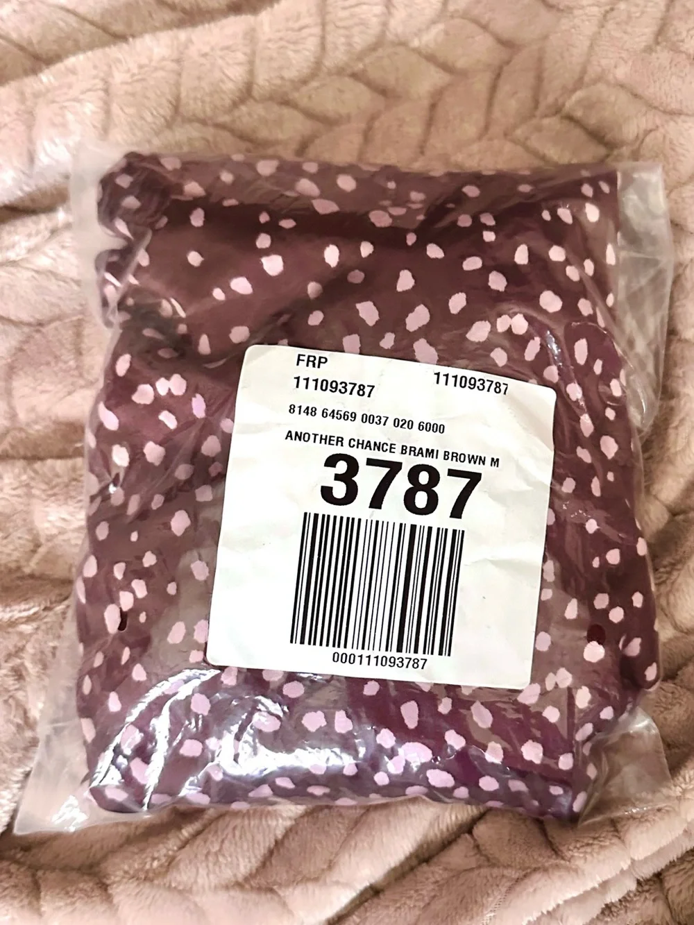 NWT Free People Intimately Another Chance Brami 111093712 Brownstone Combo sz M